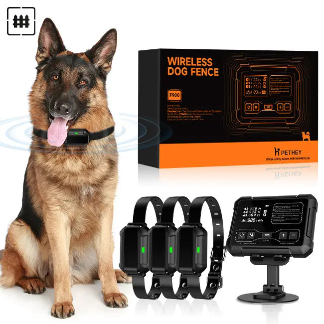 F900 Wireless Dog Fence for 3 dogs