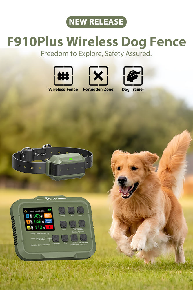 F910Plus Wireless Dog Fence