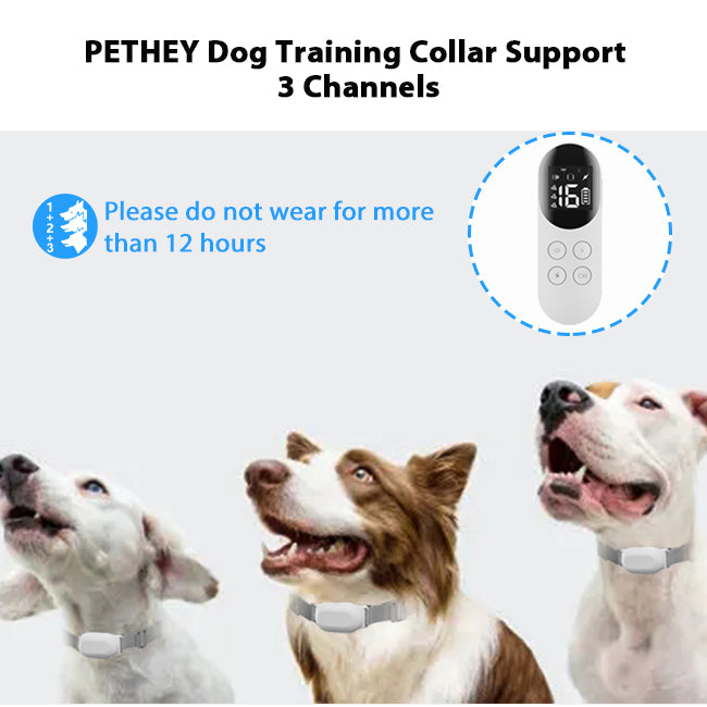 PETHEY T200 Waterproof Remote Dog Training Collar Pet-Friendly - PETHEY